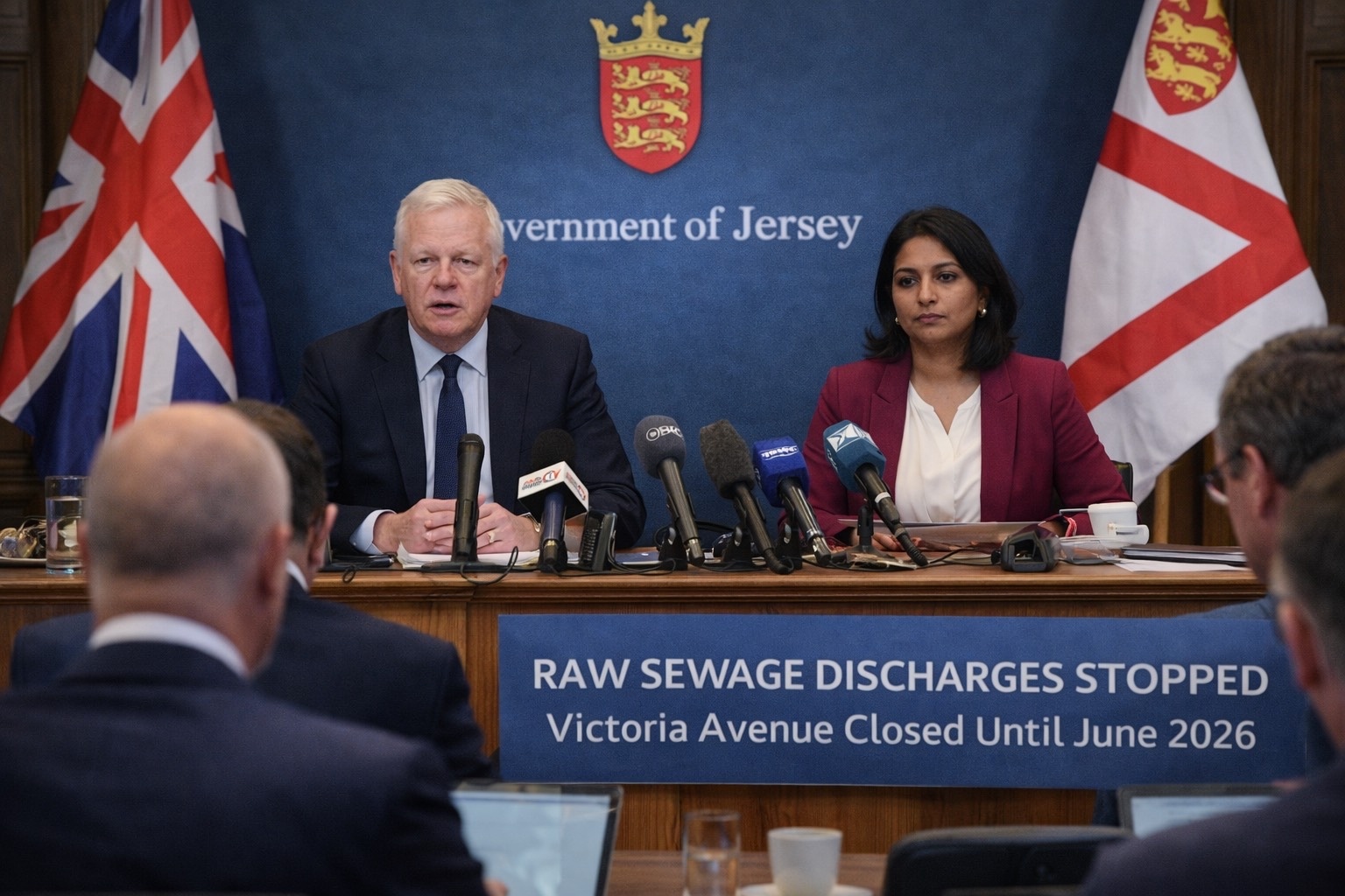Raw Sewage Discharges Stopped, Government Confirms, as Victoria Avenue Closure Extended