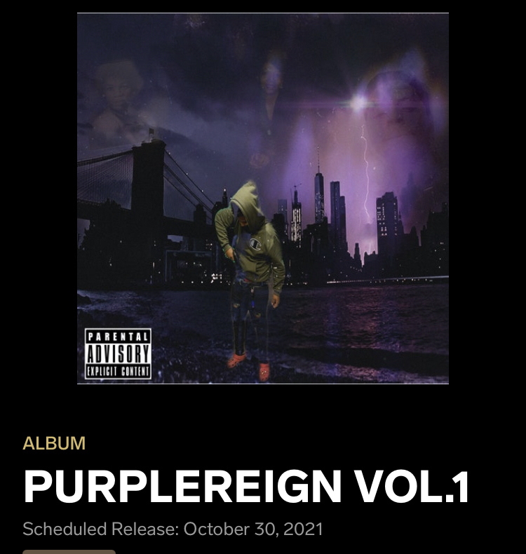 Upcoming Artist Drops Banging Ep, “Purplereign Vol.1l