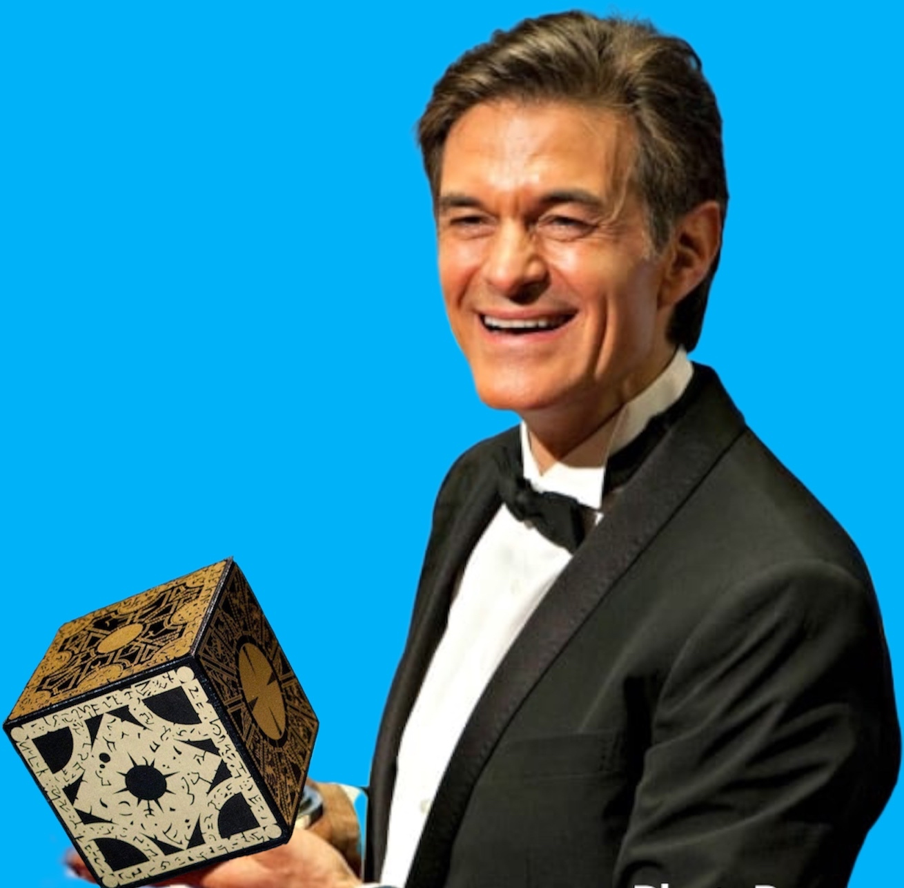 Dr. Oz Gives Campaign Speech Holding Hellraiser Puzzle Box