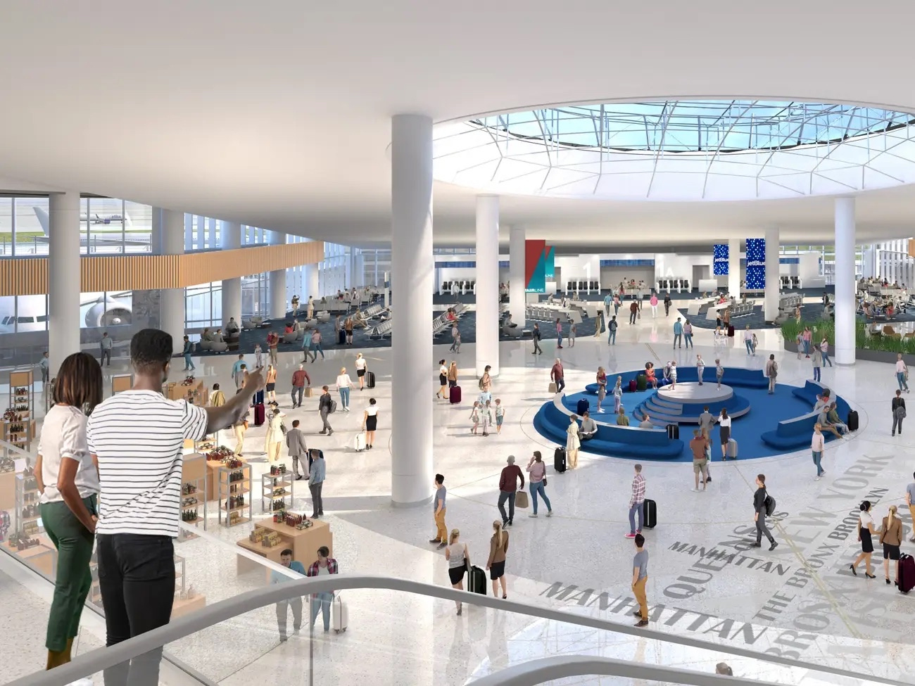 Construction Begins On Newark Airport's Terminal A