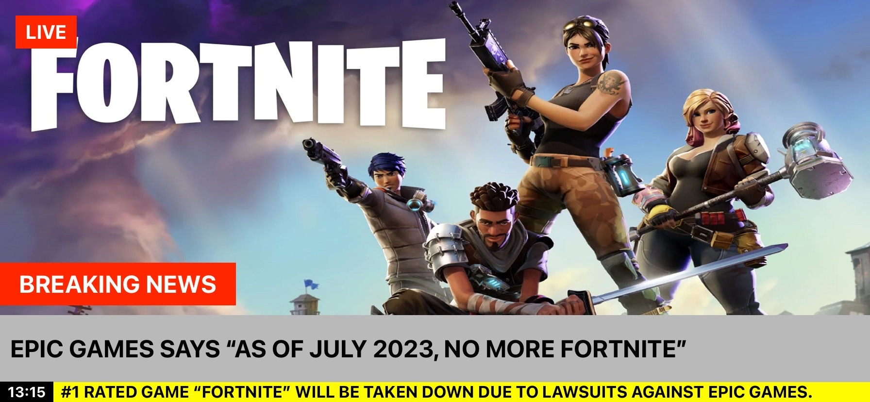 As Some May Have Already Heard The Gaming Company Has A Lawsuit Being Filed Against Them Over The Famous Shooter Game “Fortnite.”