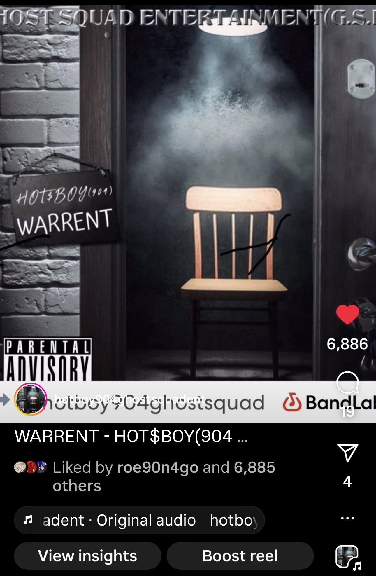 BE ON THE LOOKOUT FOR THIS SONG BY HOT$BOY(904) G.S.E “ WARRENT “ A TRENDING TRACK THAT HAS EVERYONE TALKING ABOUT THIS AMAZING SONG‼️