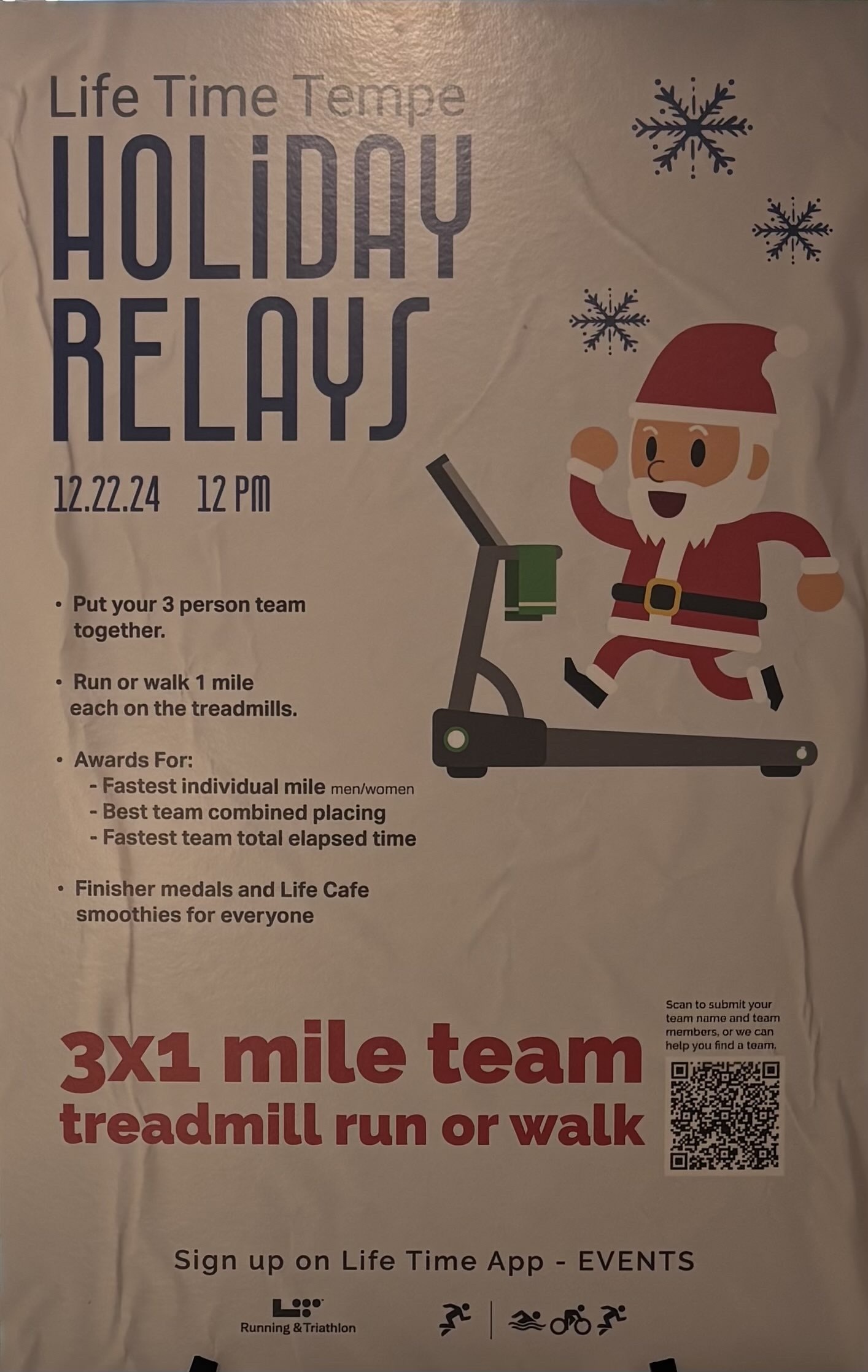 Lifetime Holiday Run