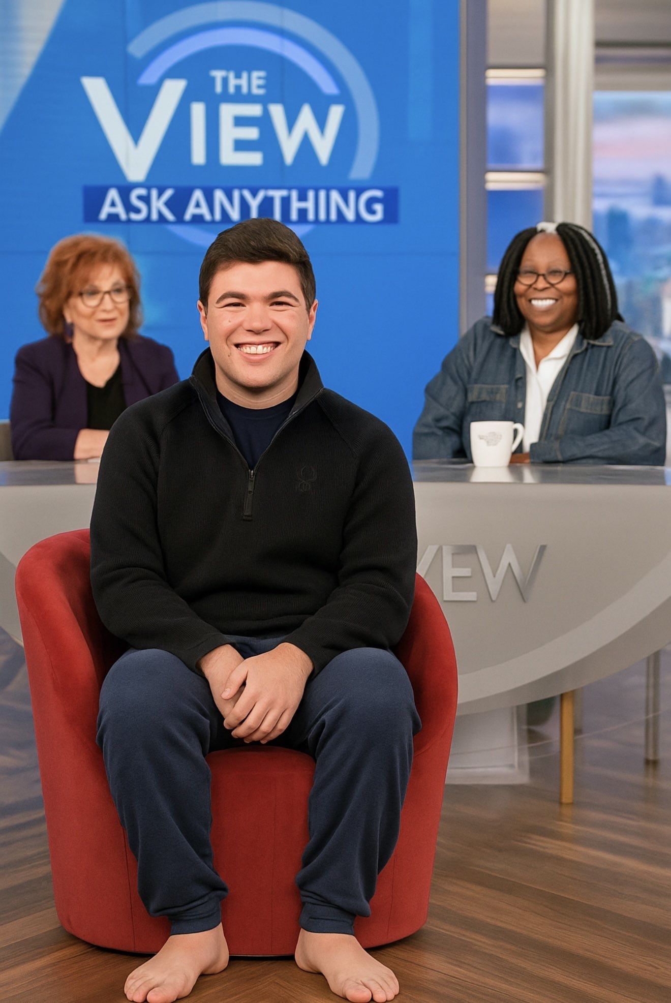 “BAREFOOT AND BOGUE: Lawton Appears on The View, Gets Emotionally Radicalized, Still Doesn’t Pay His Bills